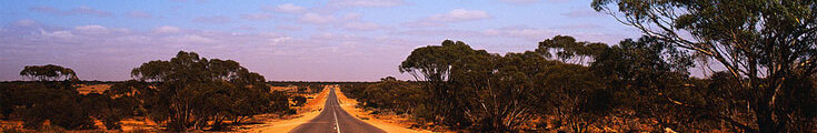 Australia road nature